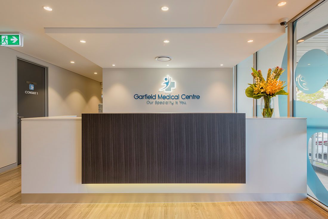 Garfield Medical Centre Reception Room